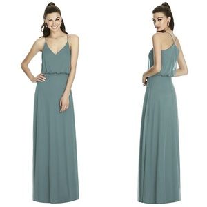 Alfred Sung Chiffon Knit Bridesmaid Dress D739